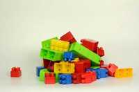 Cuburi constructie lego 65 piese