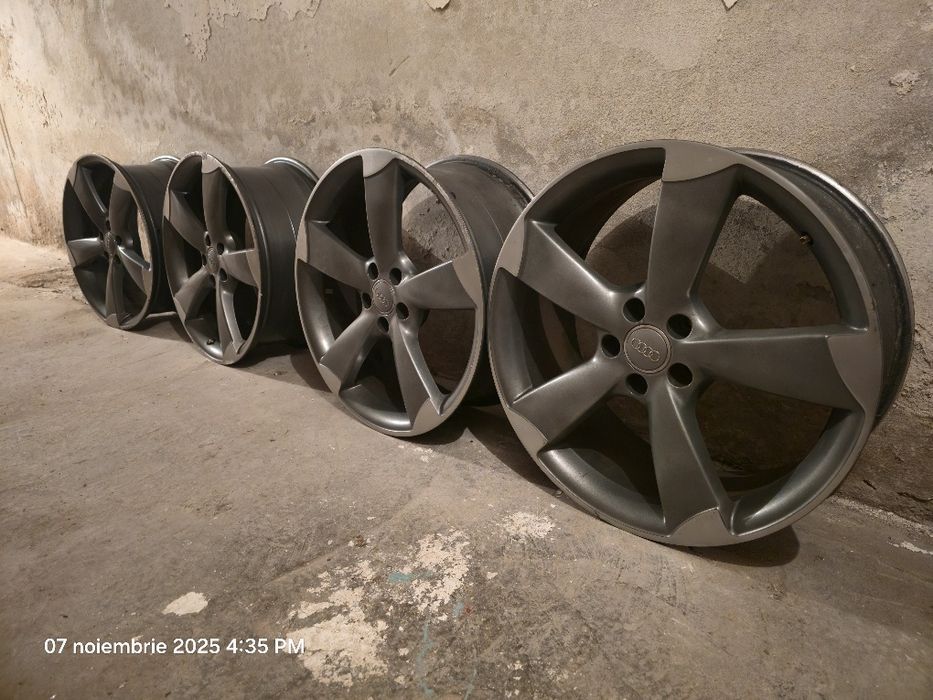Vând set jante Rotor Audi Originale R 20