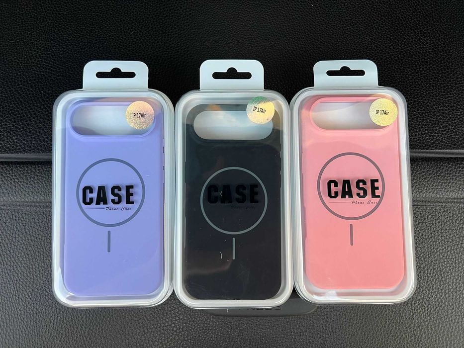 Huse MagSafe din silicon iPhone 17, 17 Air, 17 Pro, 17 Pro Max
