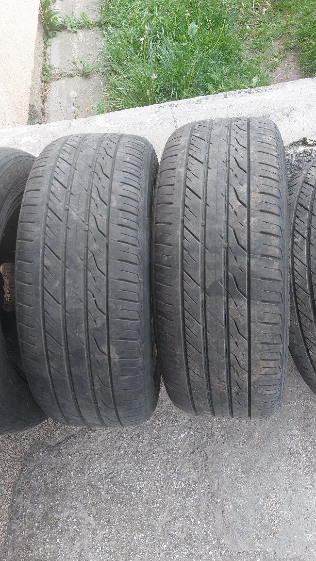 Vând jante OPEL, 5x110, cu cauciucuri 215/55/R16