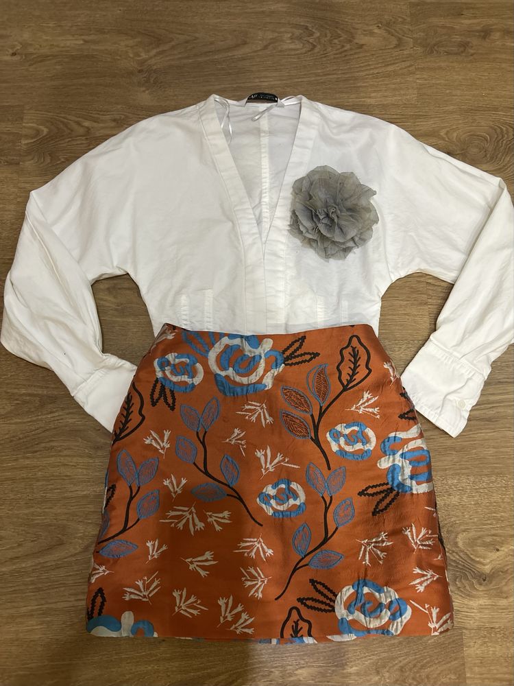 Пола висока талия reserved zara