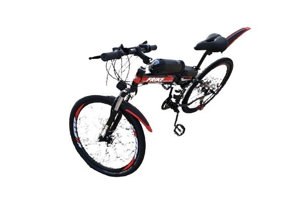 Bicicleta Electrica FRIKE, Rosu,