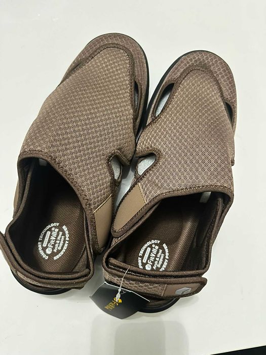 Sandale FitVille, diabetici extra lati, cu Velcro - marime 46/47