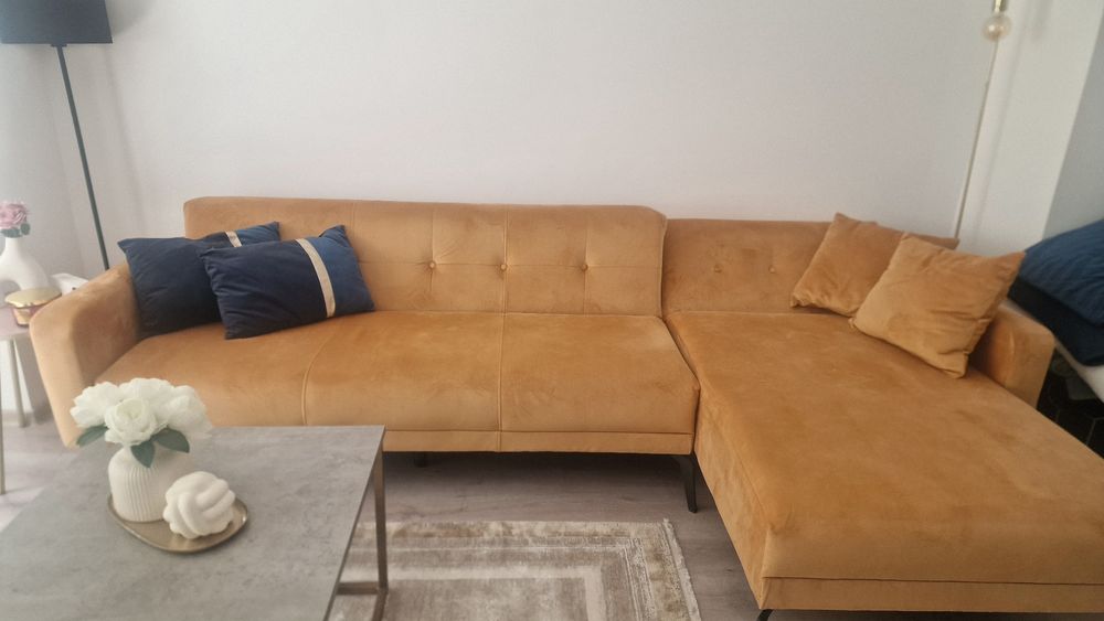 Canapea catifea nouă spuma memorie