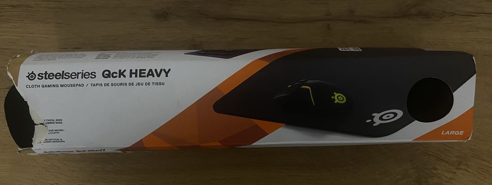 Игровой коврик для мыши SteelSeries QcK Heavy L  Оригинал