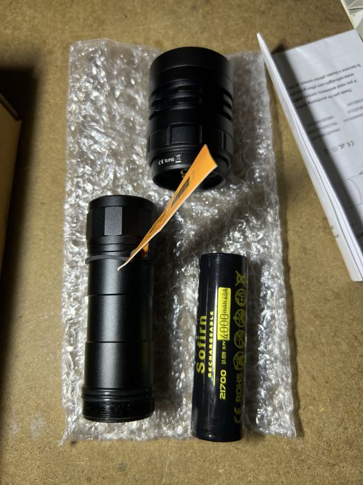 Фенер LED SOFIRN SD05 3000lm за гмуркане