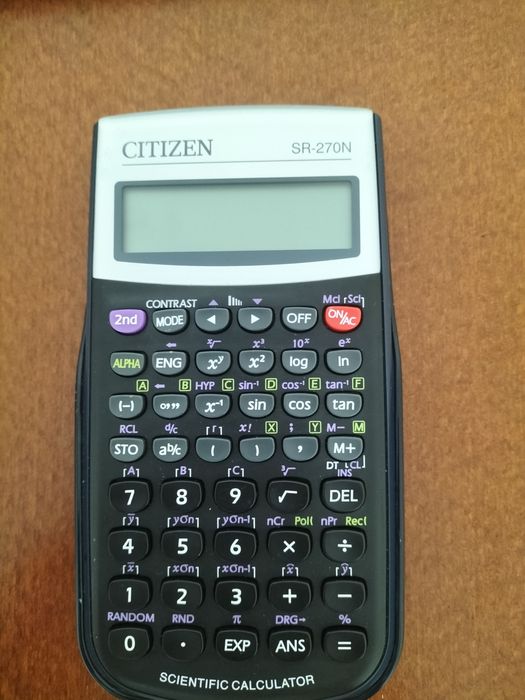 Инженерный калькулятор citizen
