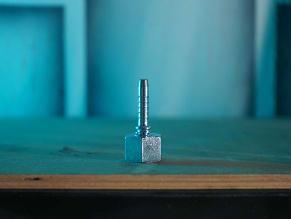 Фитинг для РВД шлангов 22x1.5 внутренний гайка для DN 6ка для моек