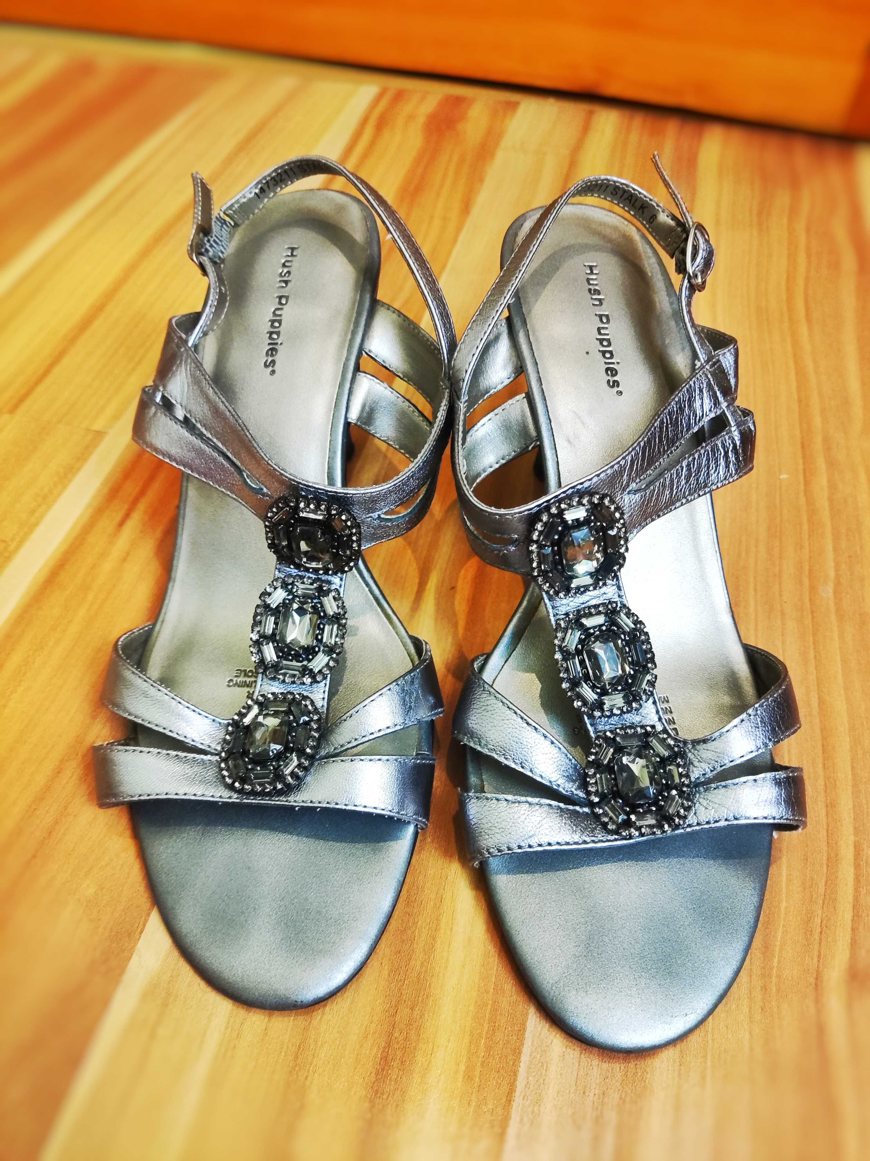 Женские британские туфли из натуральной кожи Hush Puppies
