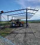 Vand/ schimb structura metalica de 160 mp