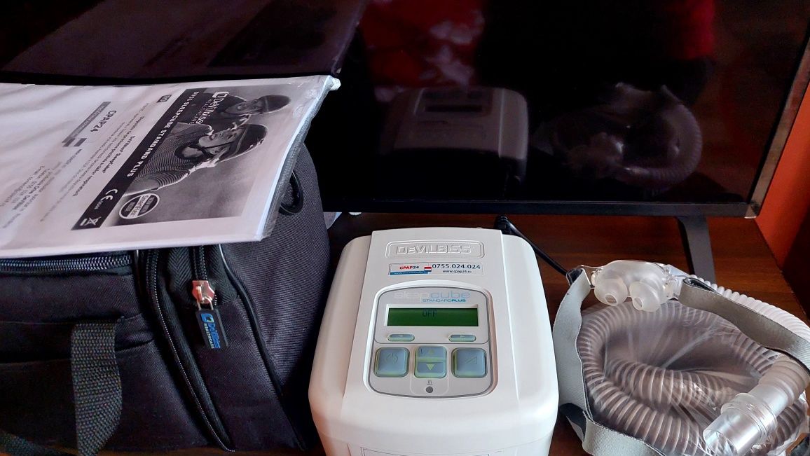 Vând aparat CPAP Devilbiss Slepcube Standard Plus,Fabricație SUA.