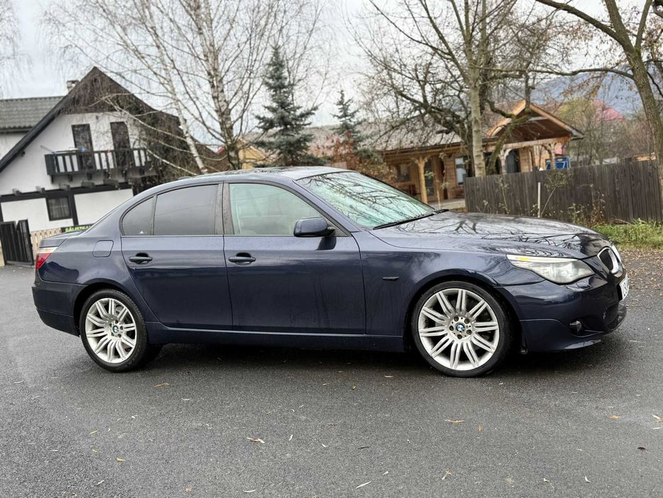BMW E60 LCI 535d 286 cp  joistyck /trapa/ head up/hi-fi/faruri adaptat