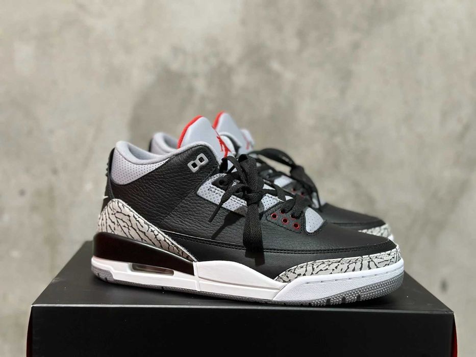 Jordan 3 Black Cement (43) PREMIUM | Livrare cu verificare