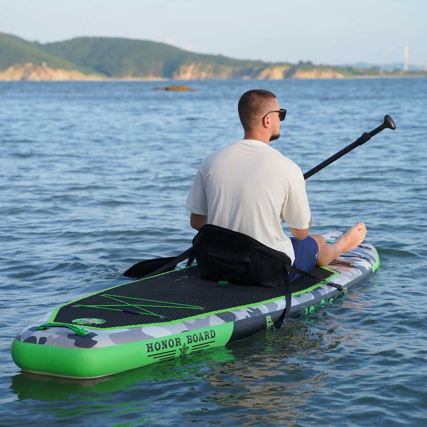 Надуваем падълборд FunWater Honor 330cm каяк седалка Paddle Board SUP