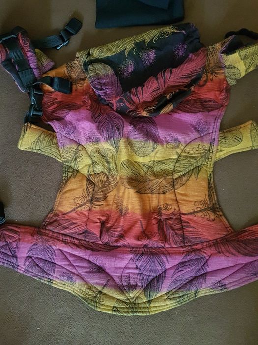 Ssc marsupiu ergonomic Lenny Lamb, Toddler, model: FEATHERS ON FI