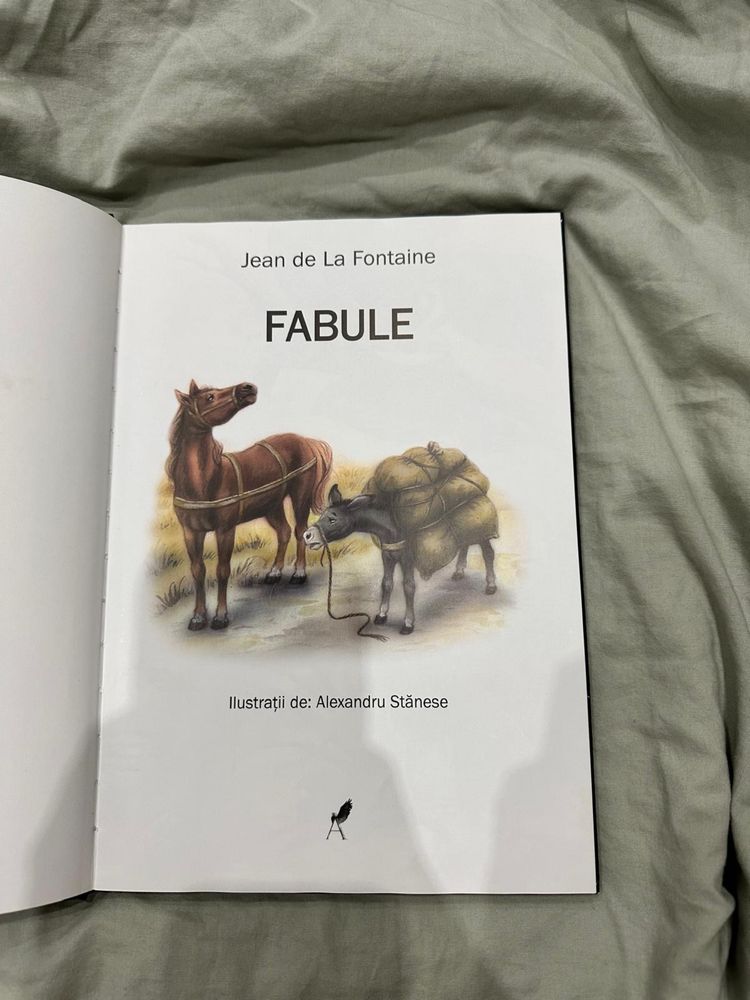 Carte fabule pentru copii
