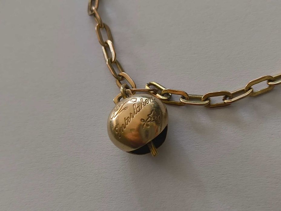 ***ЗЛАНА ГРИВНА 8К*** Златна дамска гривна 8К печат 333 9,04 грама !