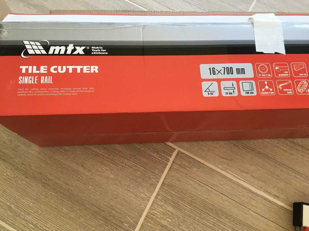 Машина за рязане на плочки релсова MTX 700 mm