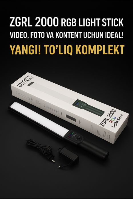 ZGRL 2000 RGB Light Stick – Professional RJB Lampa!