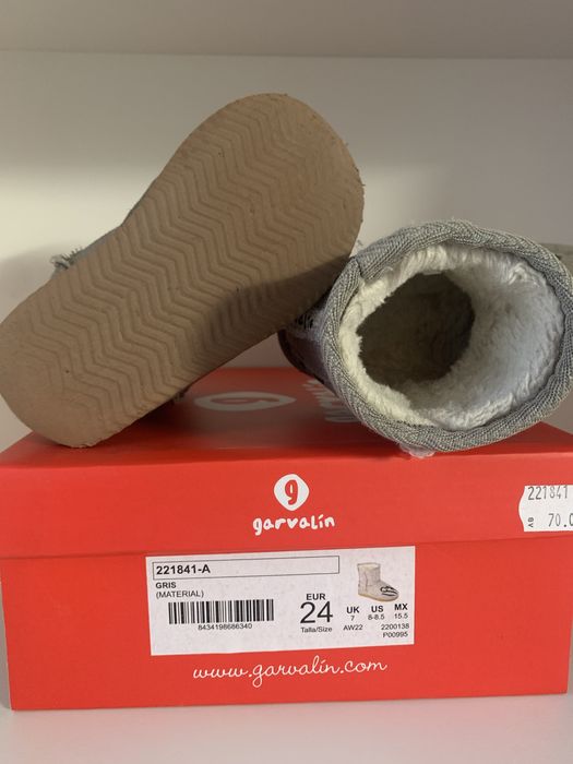 Зимни Ботуши за момиченце Garvalin Zebra 24 номер