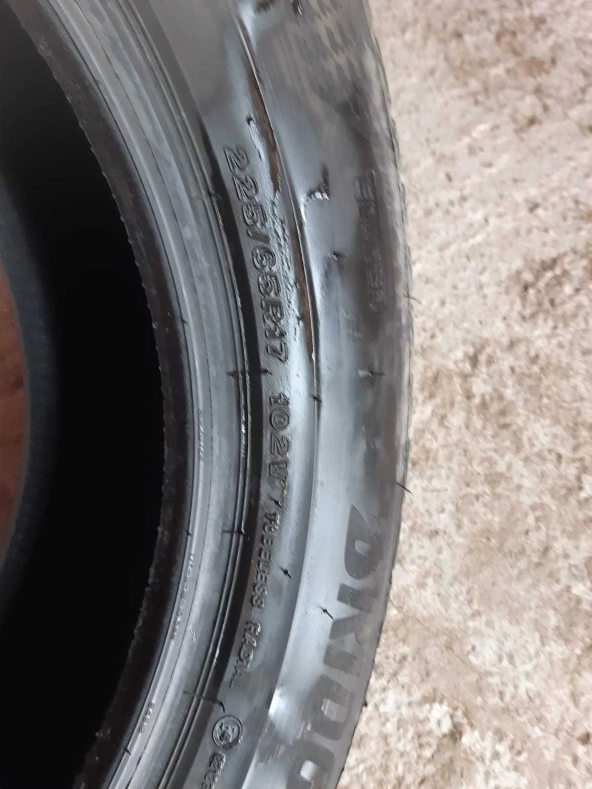 Vand 4 anvelope vara Bridgestone R17