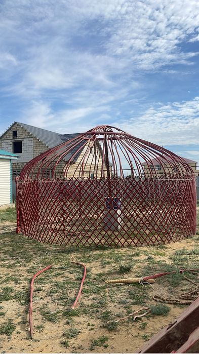 Ағаш үй 6 қанатты