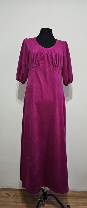 Платье в двух расцветках, экозамша