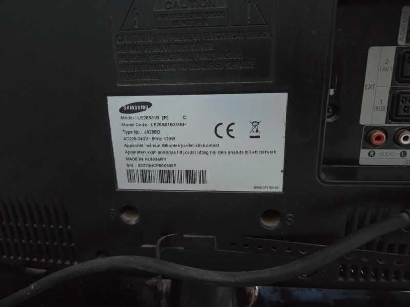 Televizor Samsung LCD, 66 cm (26 inch), HD, cu telecomandă originală