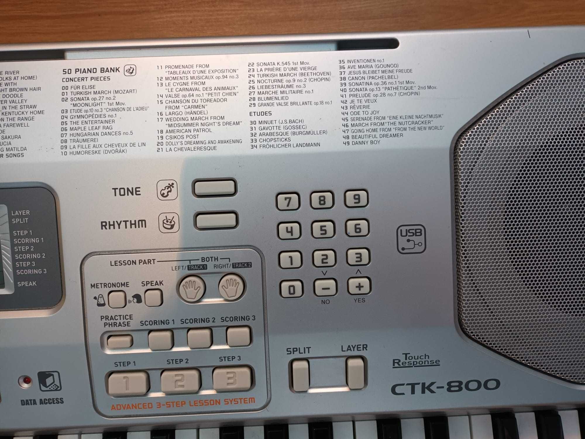 Orgă Casio standard CTK-800