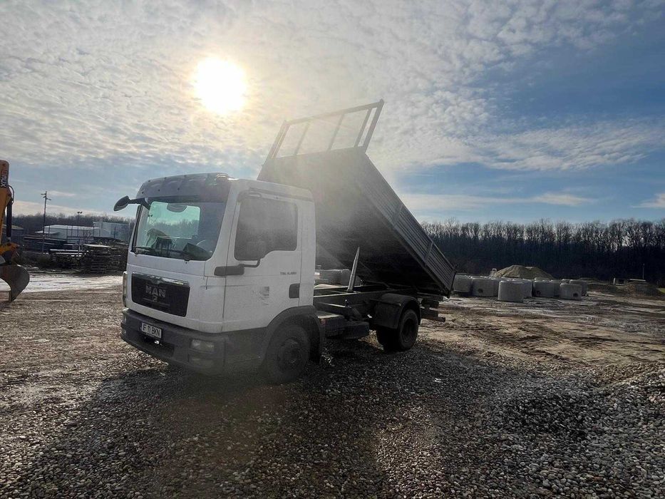 MAN TGL 8.180 4x4 Hidramat Basculantă 3 Părți – 2011