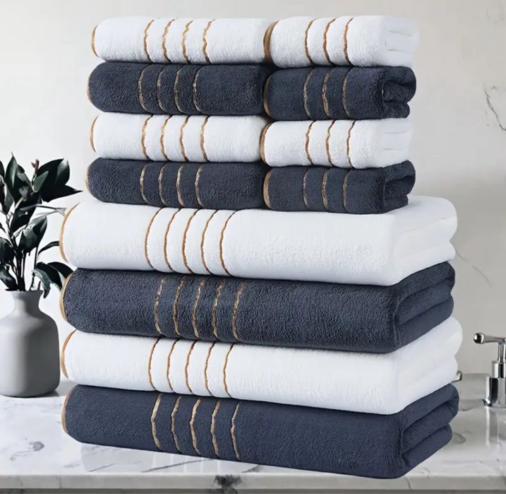 Комплект хавлиени кърпи 12 броя