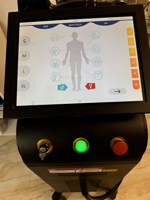 Aparat de epilare definitiva dioda laser cu 3 lungimi de unda