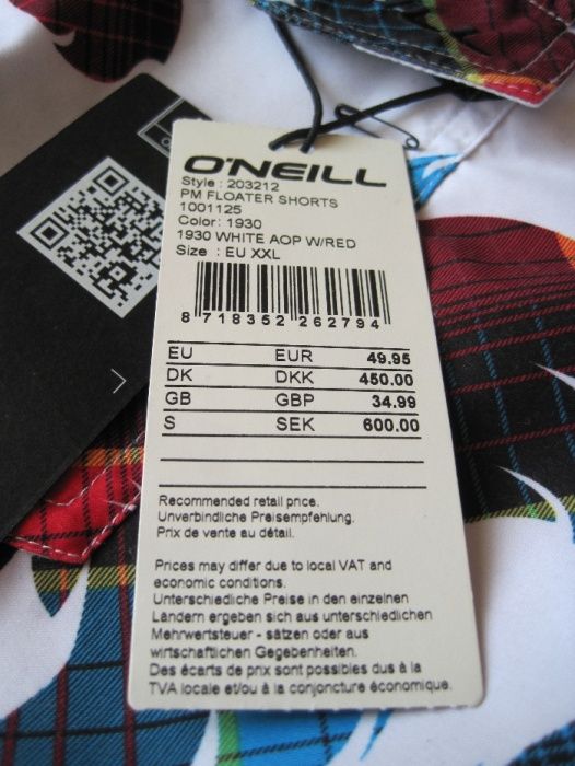 O'Neill PM Floater Shorts, XXL (șort plajă, costum de baie, nu slip)