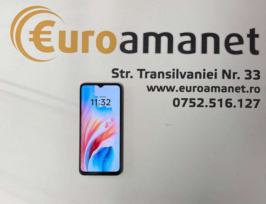 Oppo A38, Dual SIM, 128GB, 4GB RAM, 4G, Glowing Black -T-