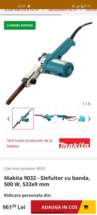 Șlefuitor Bandă Makita 9032
