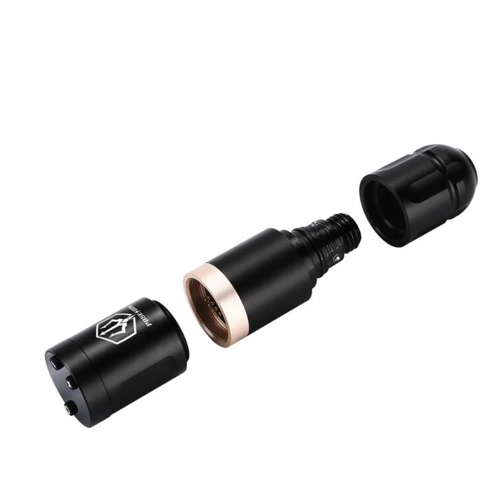Aparat de tatuat NOU Poseidon 1, KIT wireless cu tuș, ace și accesorii