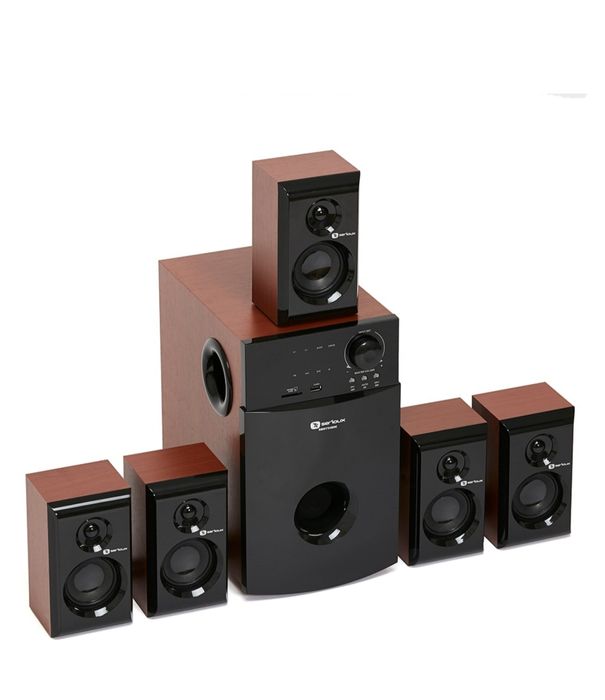 Boxe PC TV petrecere 5.1 Serioux HT5100C, 140W RMS, Rosu