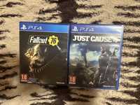 Fallout 76 и Just Cause 4 PS4
