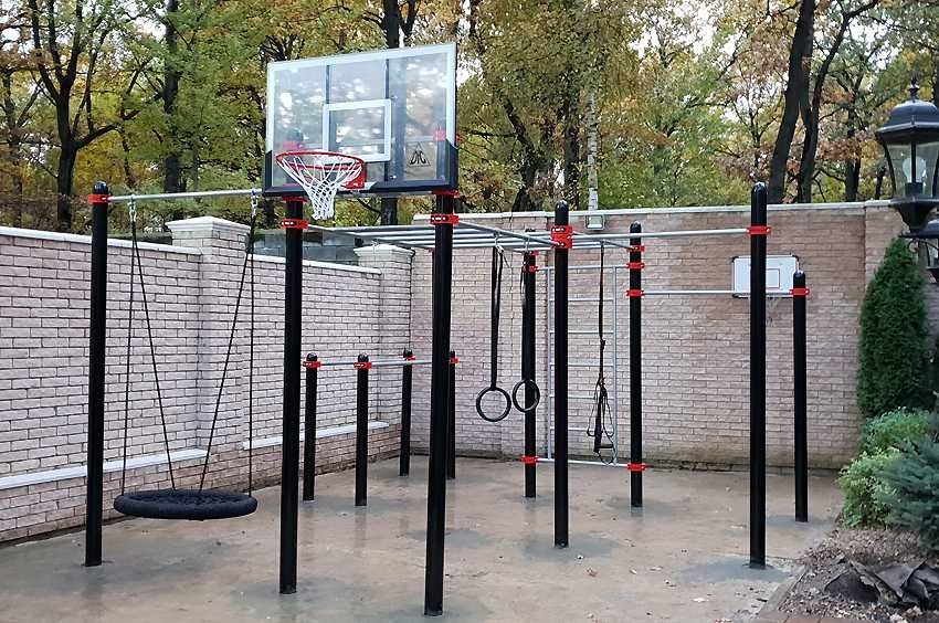 Спортивные площадки и воркауты - Спорт алаңдары, воркаут комплекстері