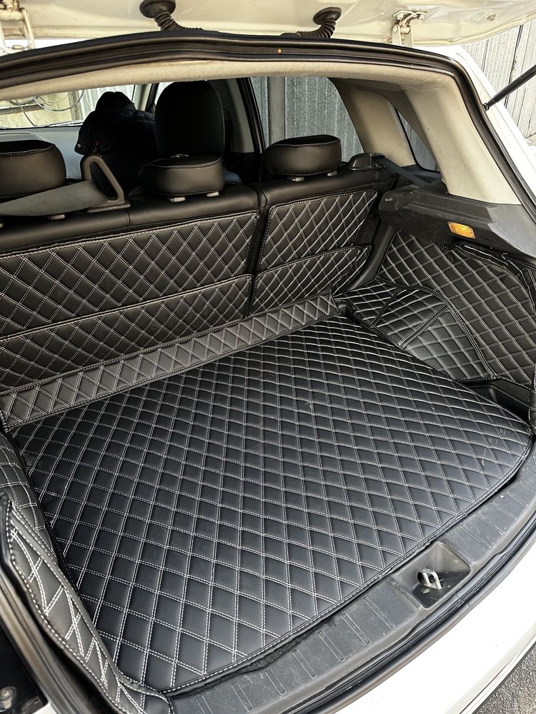 ASX Mitsubishi багажник 3д полики / 3д ковры