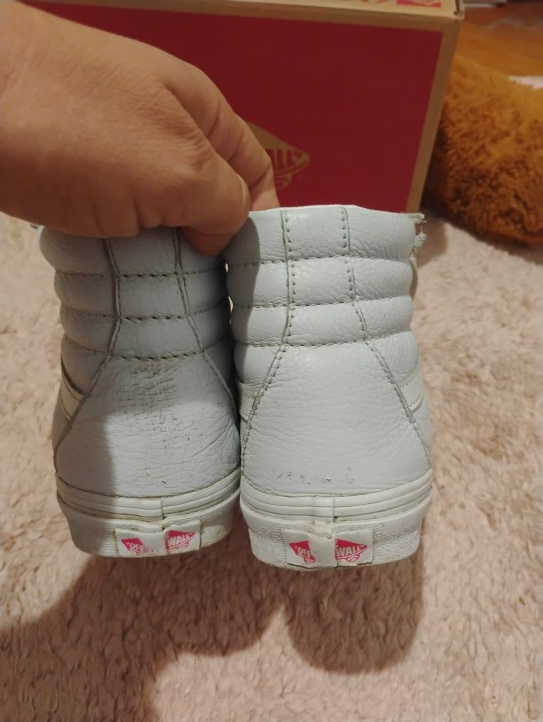 Vans оригинални кецове естествена кожа
