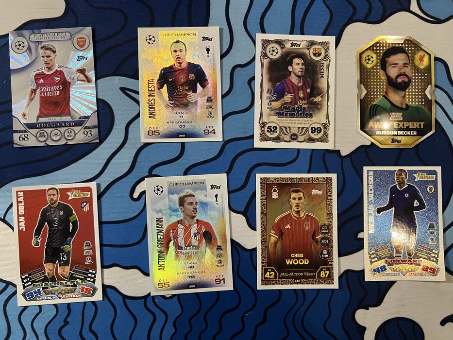 Футболни карти match attax