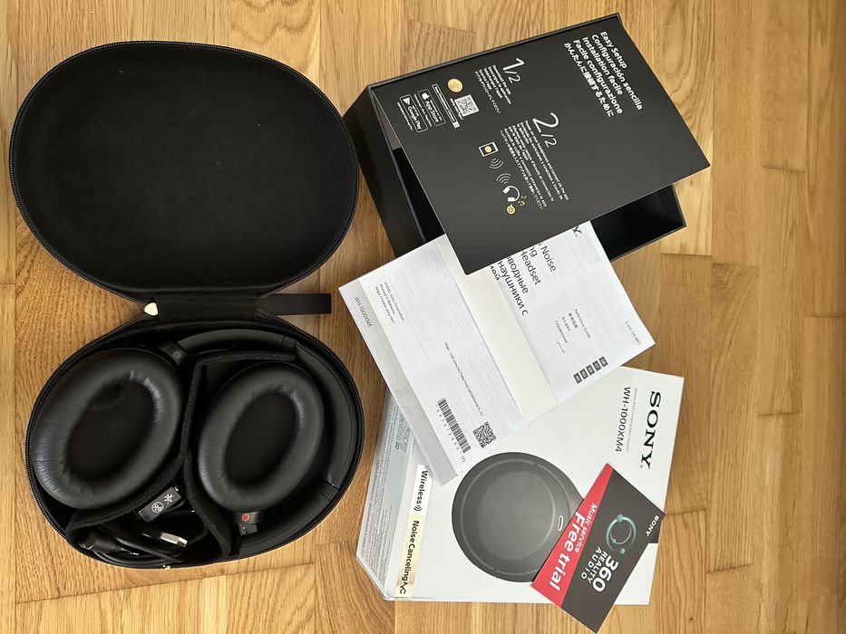 Sony WH-1000XM4 wireless noise cancelling
