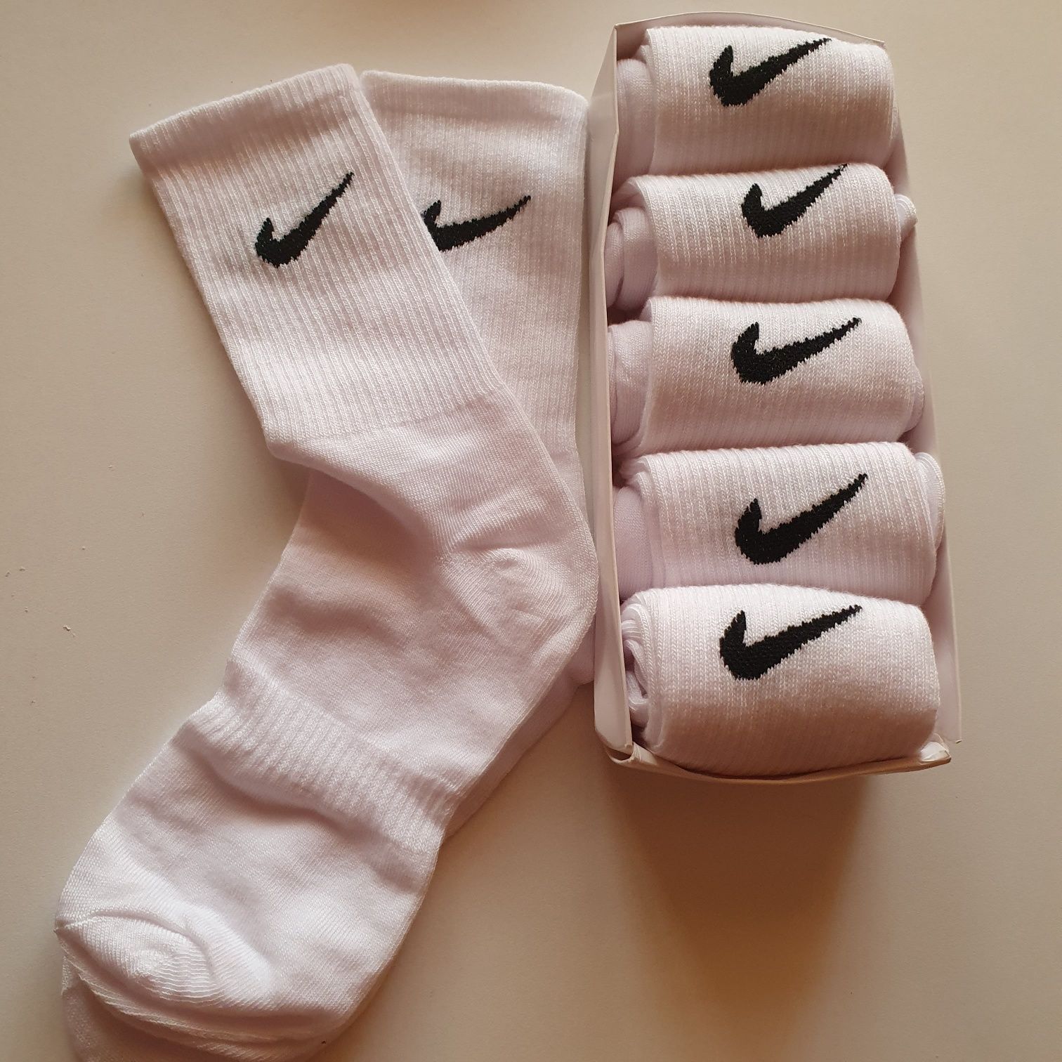 Носки nike белые