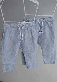 Pantaloni din amestec de in H&M mărimea 74