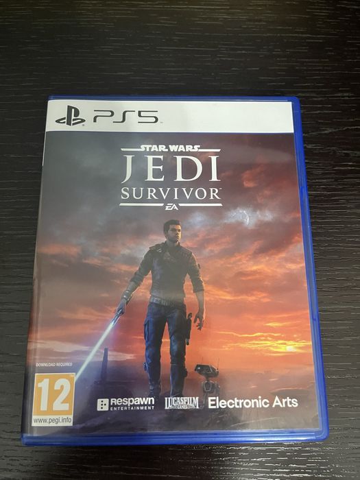 Продаю игру на ps5, Jedi Survivor игра интересная про Звездные войны.