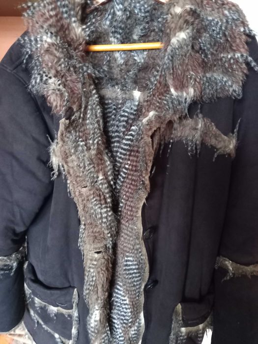 Дамско кожено палто