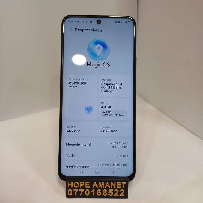 Hope Amanet P1 / Honor 200 Smart #35880