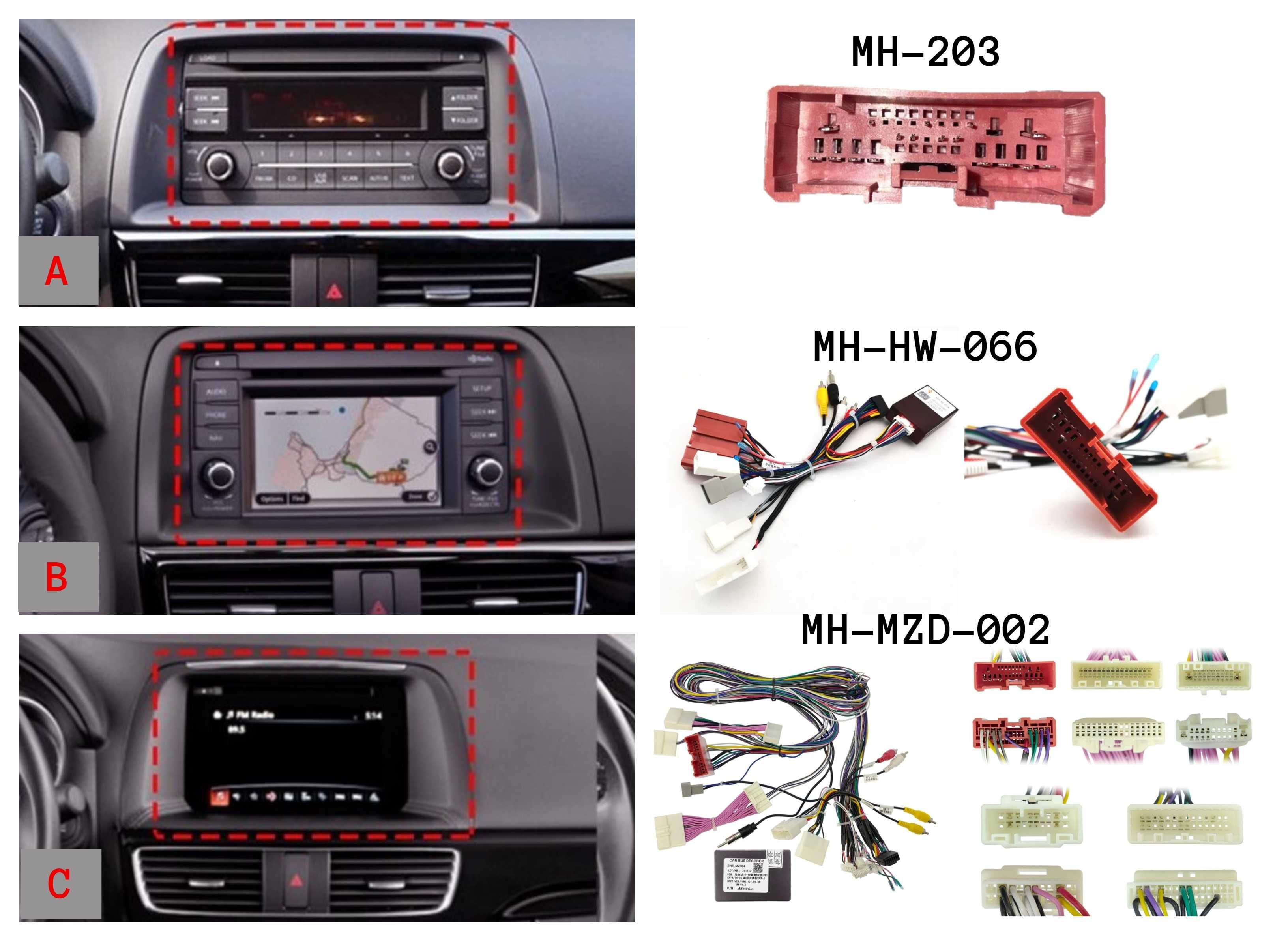 MAZDA CX5, 6 ATENZA 2012-2017 - 9'' Навигация, 9482