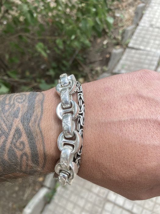 Сребърна гривна /уникат/!